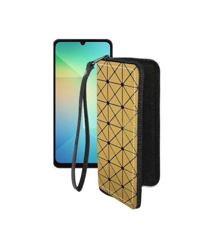 Чохол-гаманець з екошкіри для телефону Samsung Galaxy A06 5G (A066)
