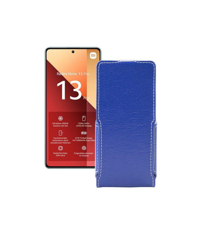 Чохол-флип з екошкіри для телефону Xiaomi Redmi Note 13 Pro 4G