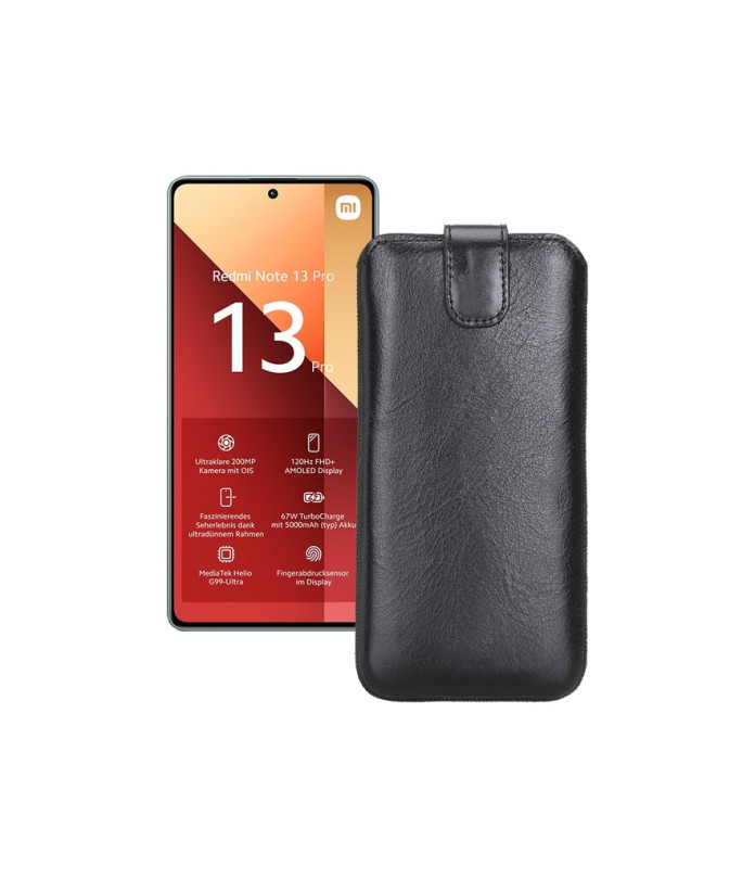 Витяжка зі шкіри для телефону Xiaomi Redmi Note 13 Pro 4G