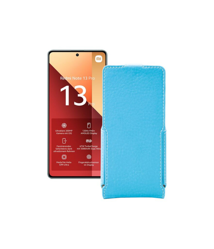 Чохол-флип з екошкіри для телефону Xiaomi Redmi Note 13 Pro 4G