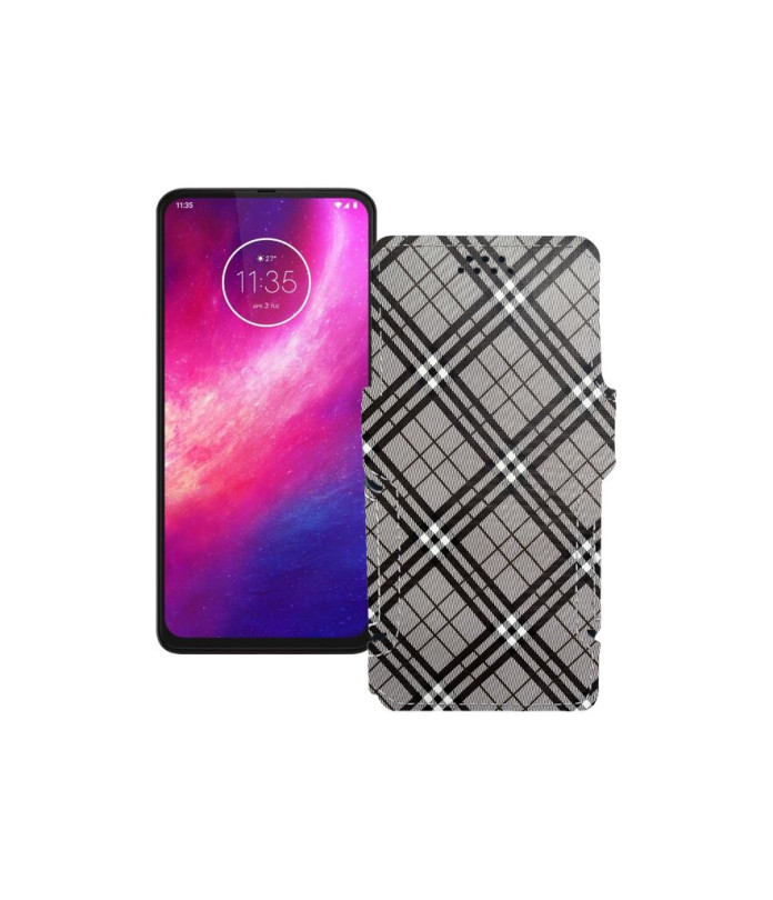 Чохол-книжка з екошкіри для телефону Motorola One Hyper