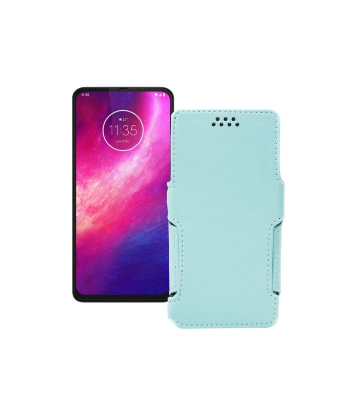 Чохол-книжка з екошкіри для телефону Motorola One Hyper