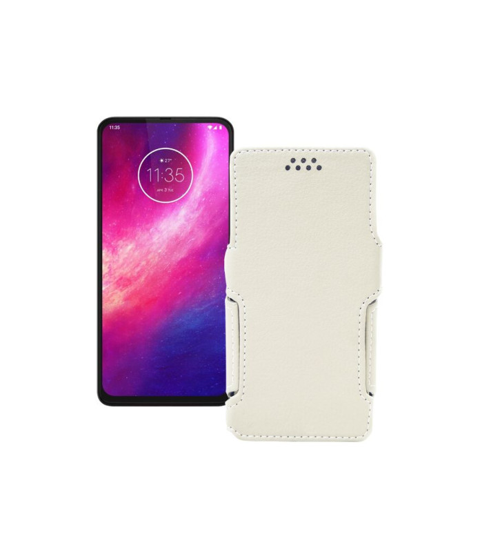 Чохол-книжка з екошкіри для телефону Motorola One Hyper