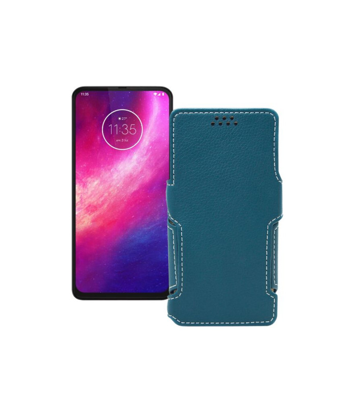 Чохол-книжка з екошкіри для телефону Motorola One Hyper