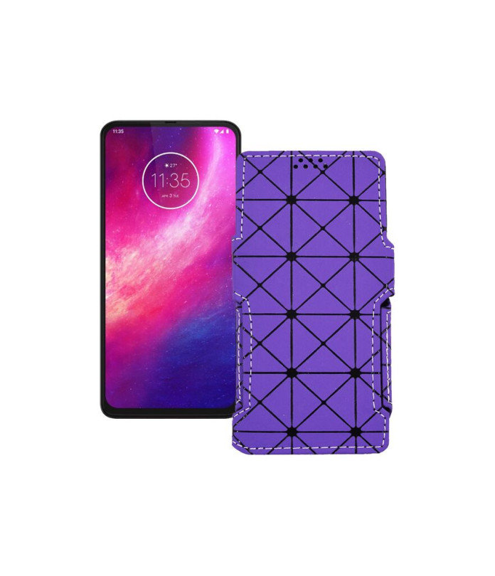 Чохол-книжка з екошкіри для телефону Motorola One Hyper