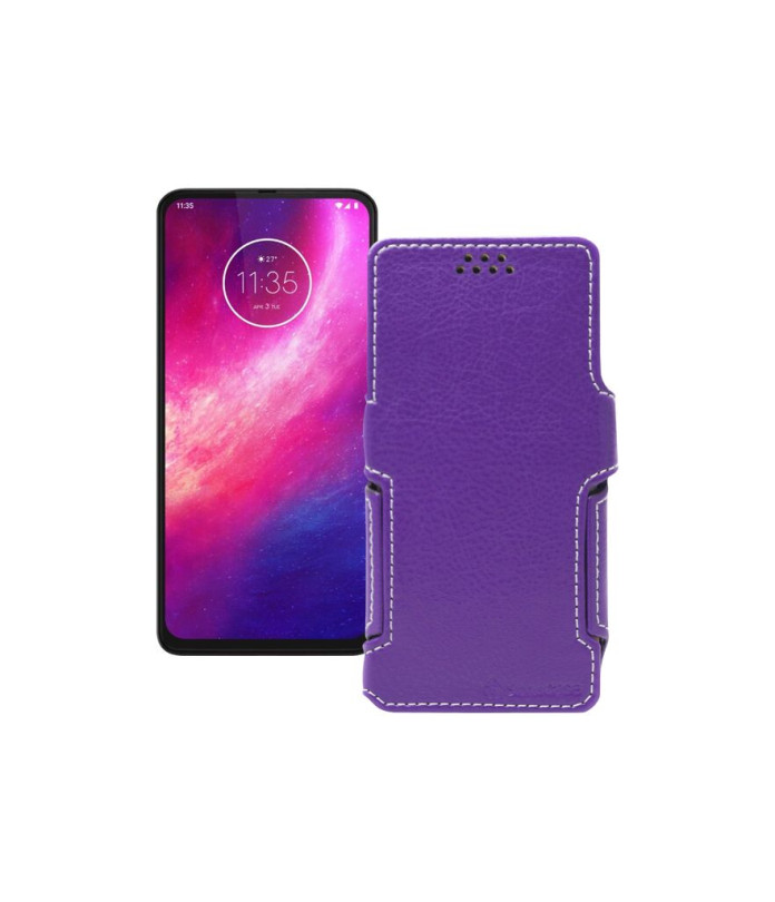 Чохол-книжка з екошкіри для телефону Motorola One Hyper