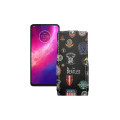 Чохол-флип з екошкіри для телефону Motorola One Hyper