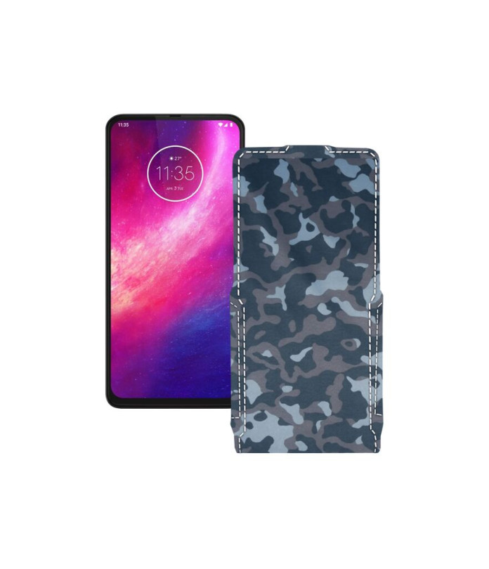 Чохол-флип з екошкіри для телефону Motorola One Hyper