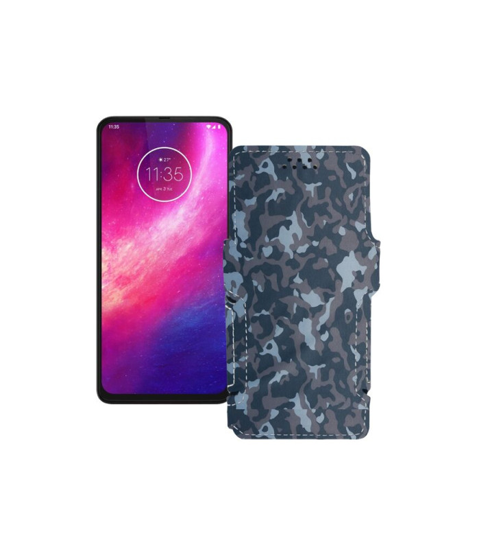 Чохол-книжка з екошкіри для телефону Motorola One Hyper