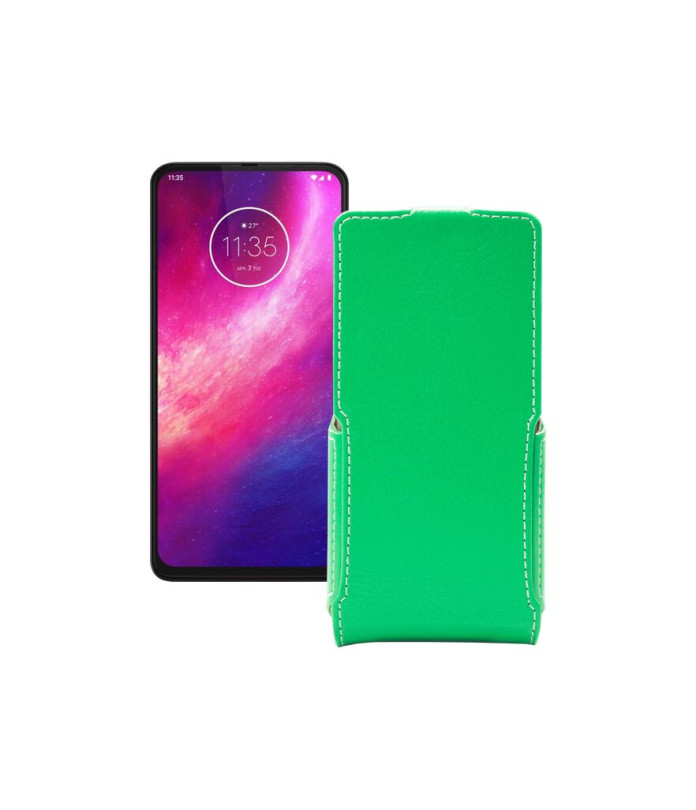 Чохол-флип з екошкіри для телефону Motorola One Hyper