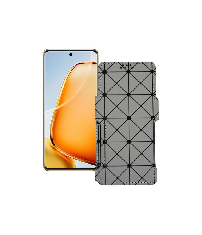 Чохол-книжка з екошкіри для телефону Vivo T3 Pro