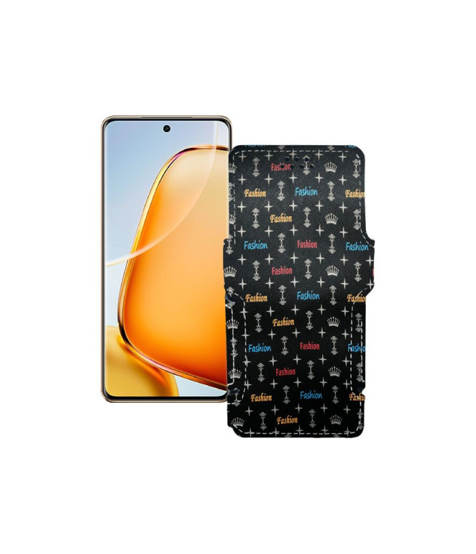 Чохол-книжка з екошкіри для телефону Vivo T3 Pro