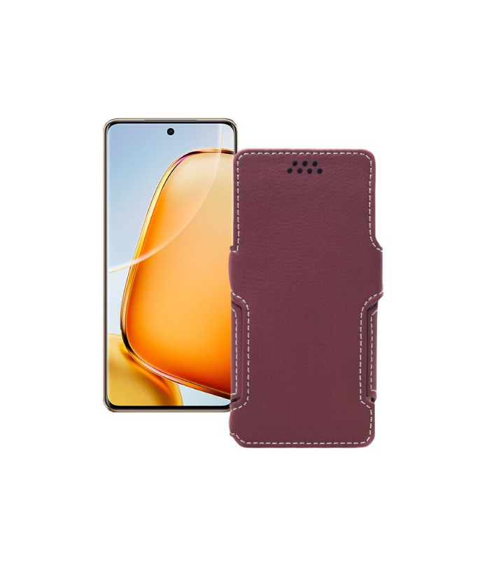 Чохол-книжка з екошкіри для телефону Vivo T3 Pro