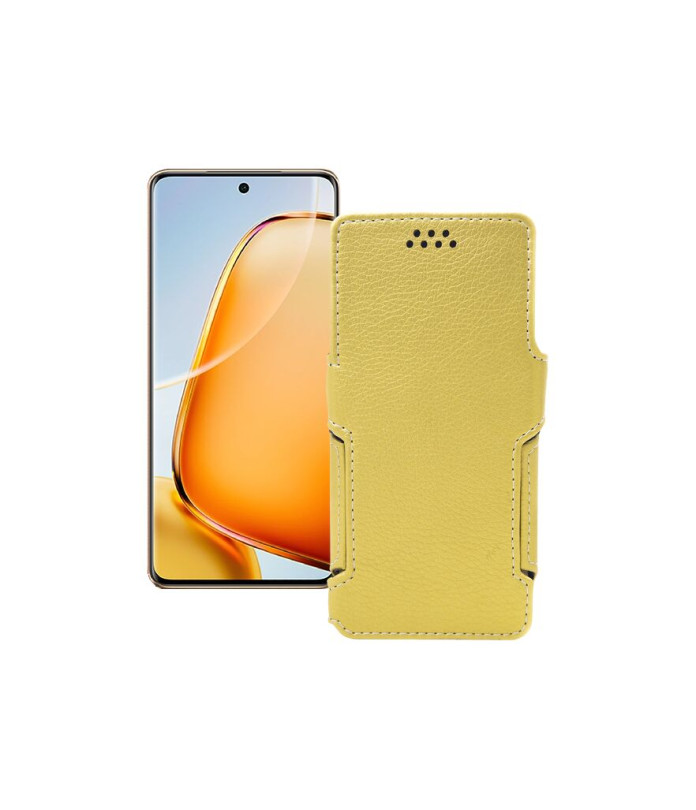 Чохол-книжка з екошкіри для телефону Vivo T3 Pro