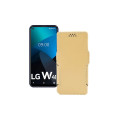 Чохол-книжка з екошкіри для телефону LG W41