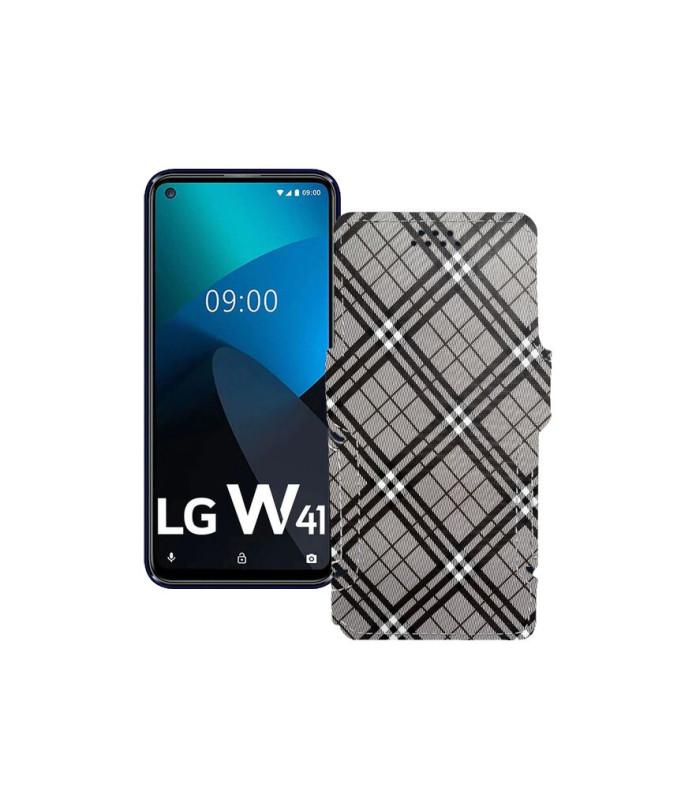 Чохол-книжка з екошкіри для телефону LG W41