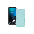 Чохол-книжка з екошкіри для телефону LG W41