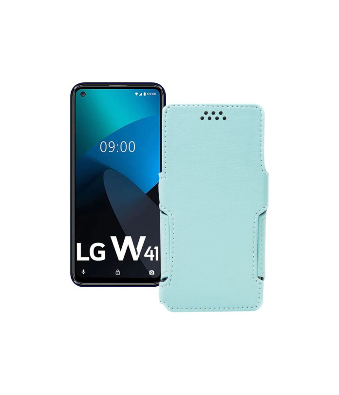 Чохол-книжка з екошкіри для телефону LG W41