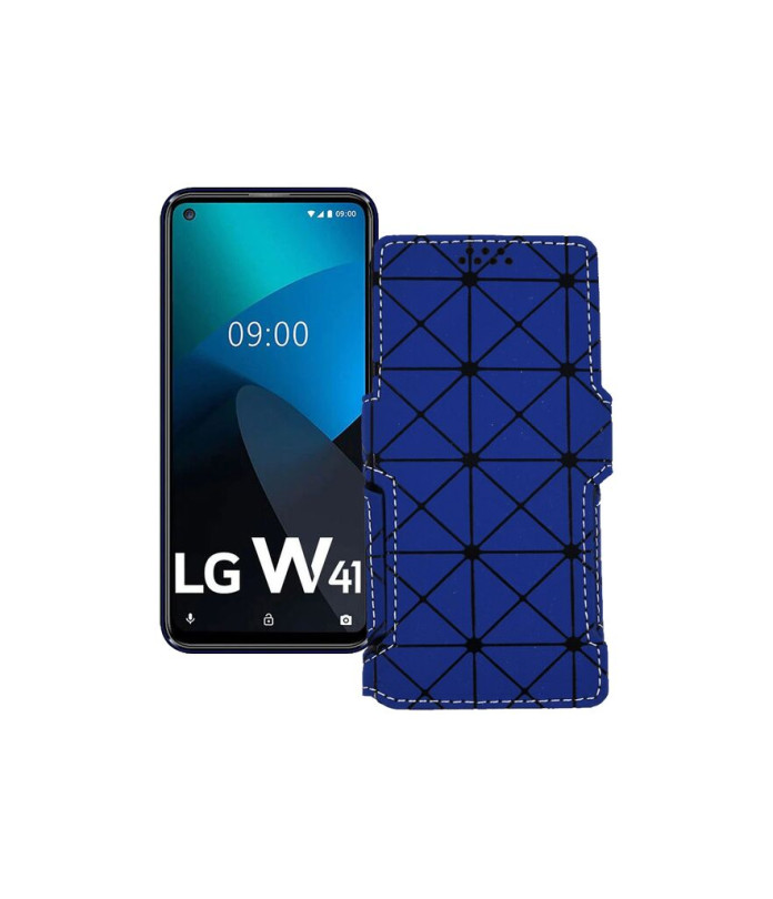 Чохол-книжка з екошкіри для телефону LG W41