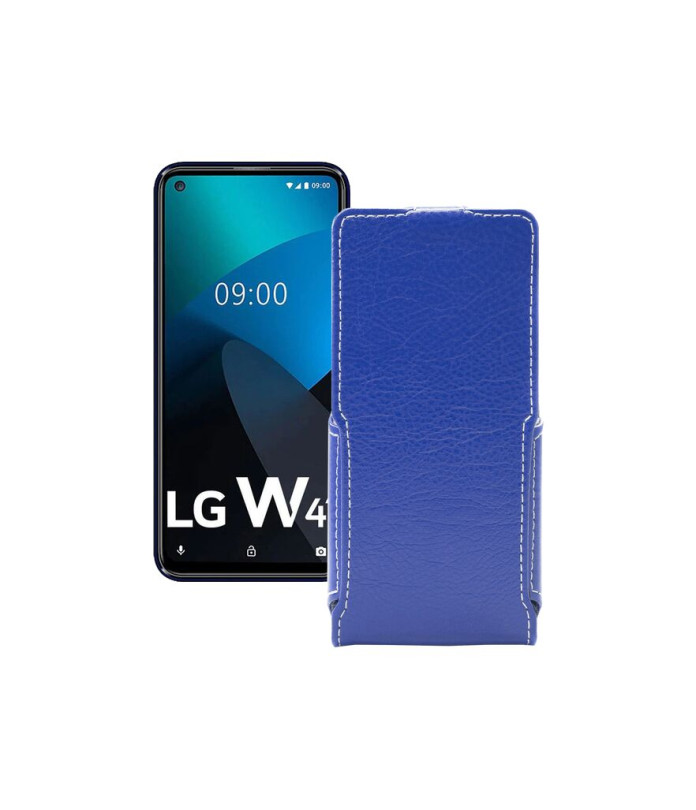 Чохол-флип з екошкіри для телефону LG W41