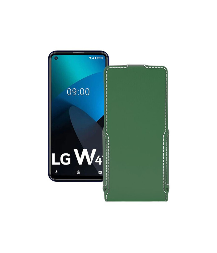 Чохол-флип з екошкіри для телефону LG W41