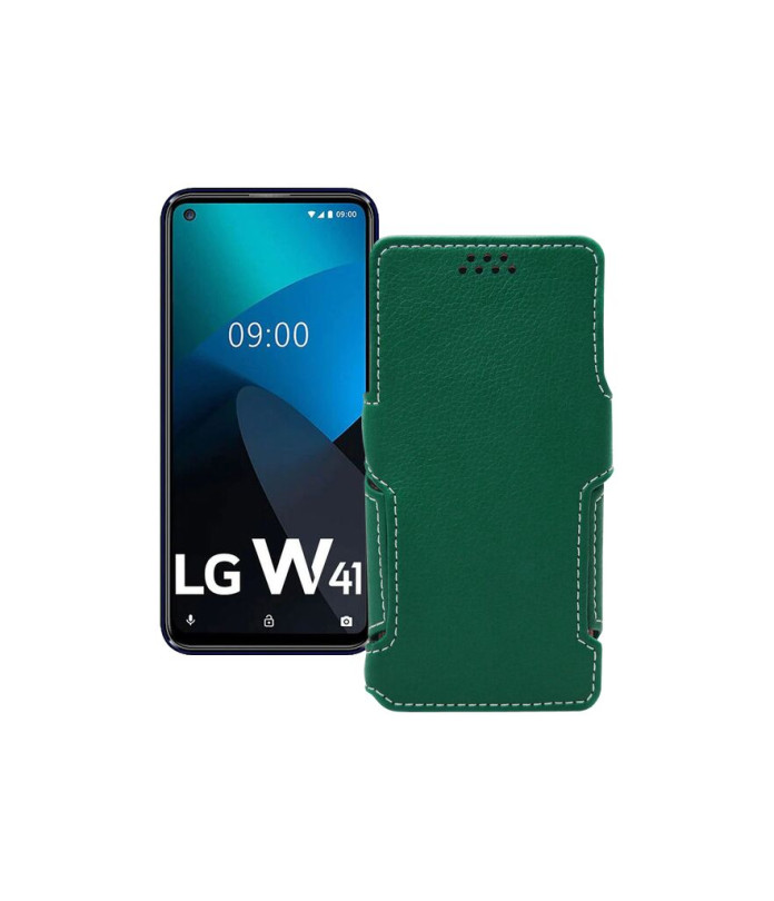 Чохол-книжка з екошкіри для телефону LG W41