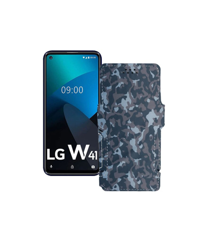 Чохол-книжка з екошкіри для телефону LG W41