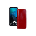 Портмоне з шкіри для телефону LG W41