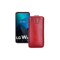 Витяжка з екошкіри для телефону LG W41