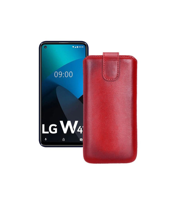 Витяжка з екошкіри для телефону LG W41