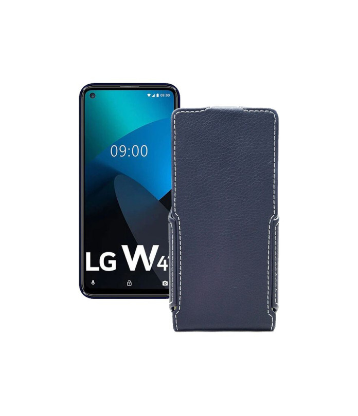 Чохол-флип з екошкіри для телефону LG W41