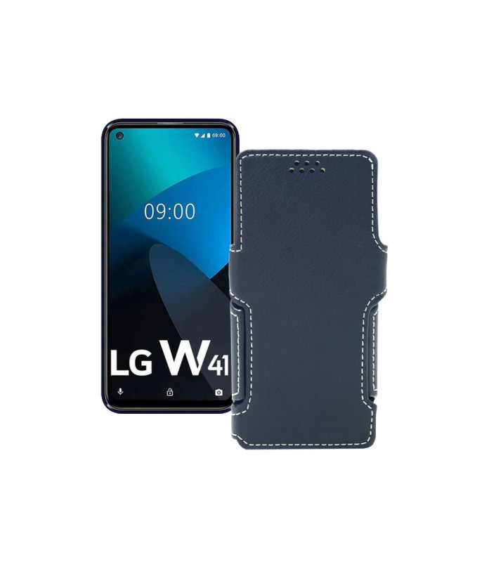 Чохол-книжка з екошкіри для телефону LG W41