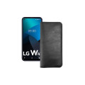 Портмоне з шкіри для телефону LG W41