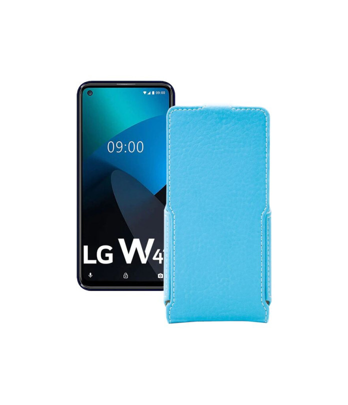 Чохол-флип з екошкіри для телефону LG W41