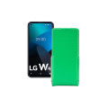 Чохол-флип з екошкіри для телефону LG W41