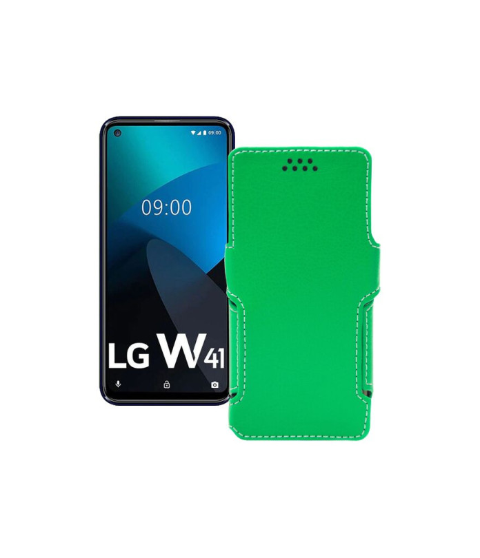 Чохол-книжка з екошкіри для телефону LG W41