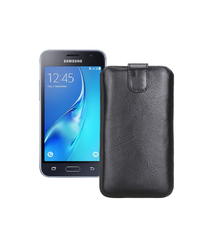 Витяжка зі шкіри для телефону Samsung Galaxy J1 2016 (J120)