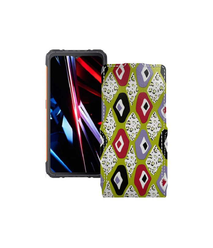 Чохол-флип з екошкіри для телефону Cubot KingKong Ace 3