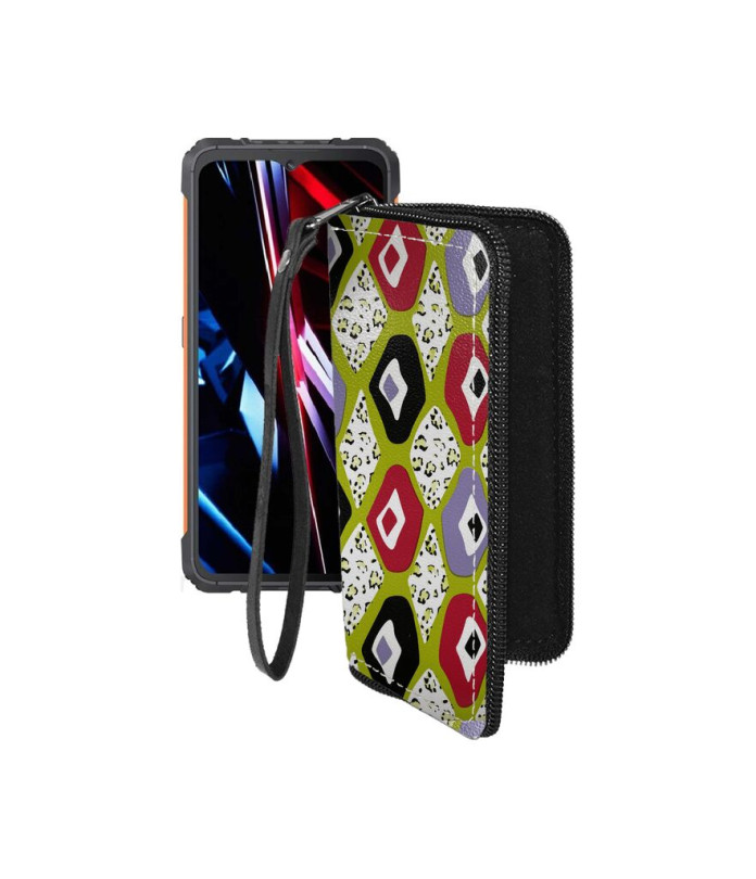 Чохол-гаманець з екошкіри для телефону Cubot KingKong Ace 3