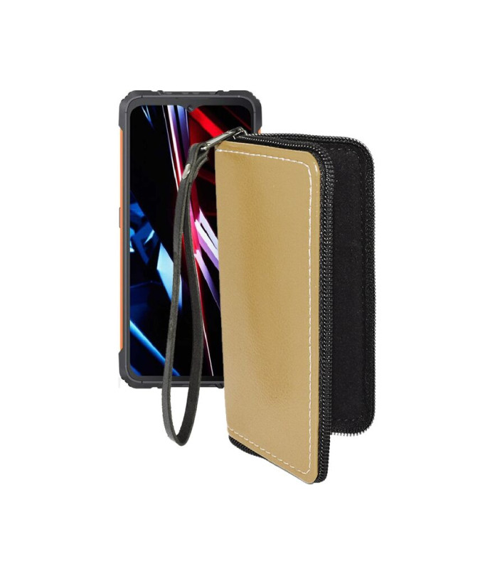 Чохол-гаманець з екошкіри для телефону Cubot KingKong Ace 3