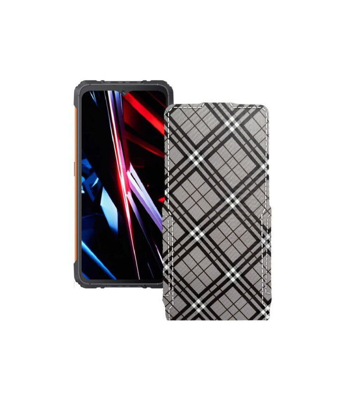 Чохол-флип з екошкіри для телефону Cubot KingKong Ace 3