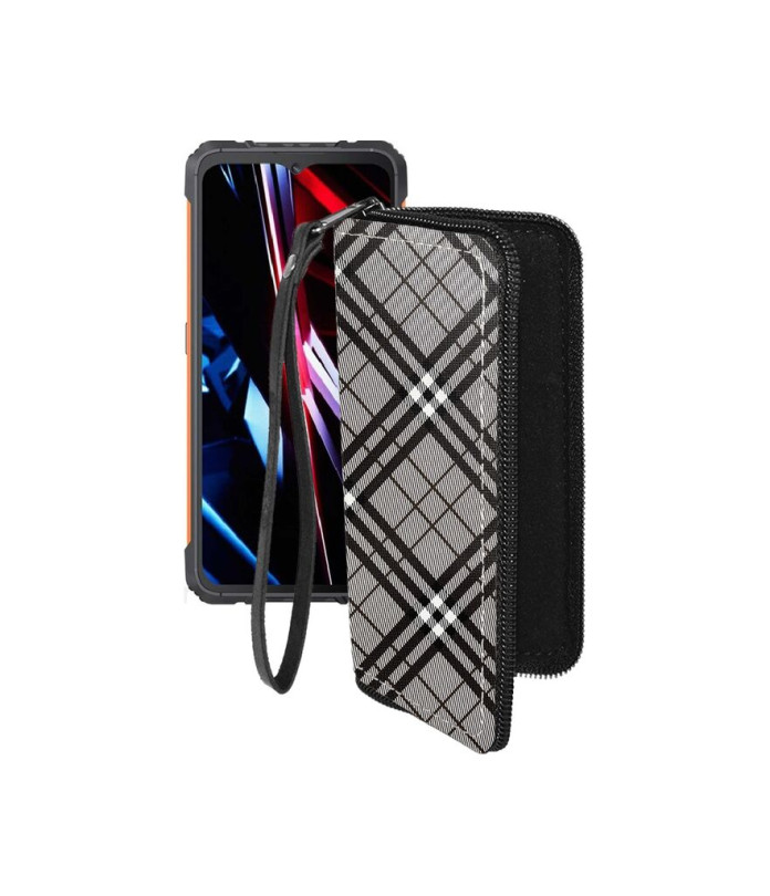 Чохол-гаманець з екошкіри для телефону Cubot KingKong Ace 3