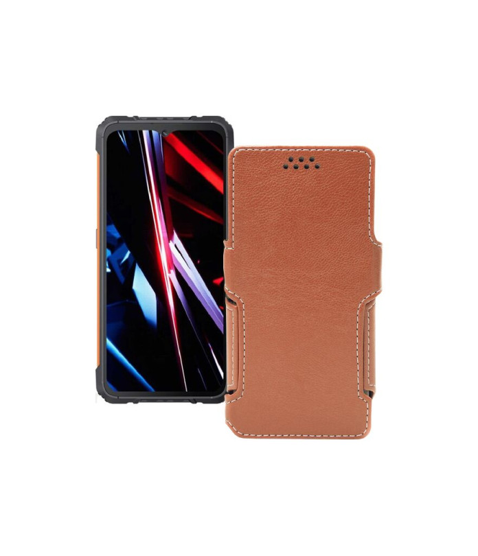 Чохол-книжка з екошкіри для телефону Cubot KingKong Ace 3