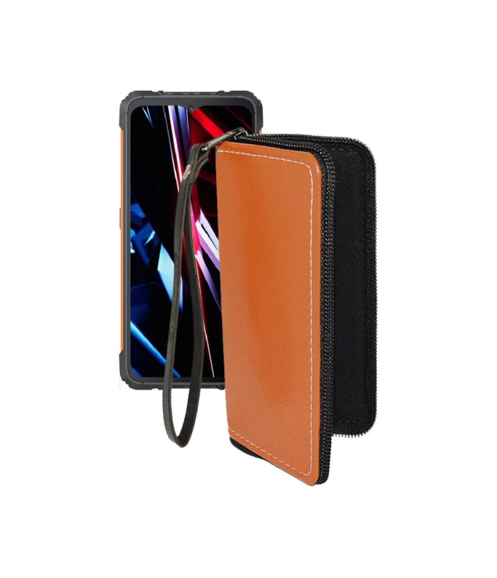 Чохол-гаманець з екошкіри для телефону Cubot KingKong Ace 3