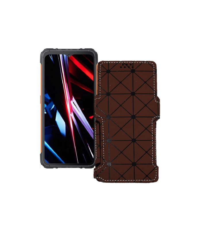 Чохол-книжка з екошкіри для телефону Cubot KingKong Ace 3