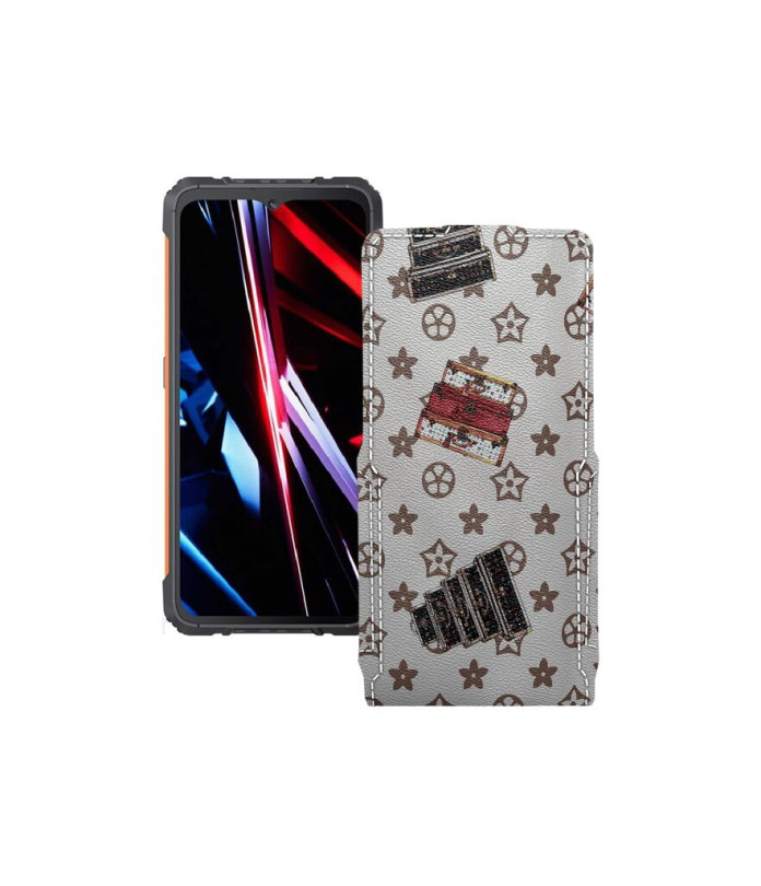 Чохол-флип з екошкіри для телефону Cubot KingKong Ace 3