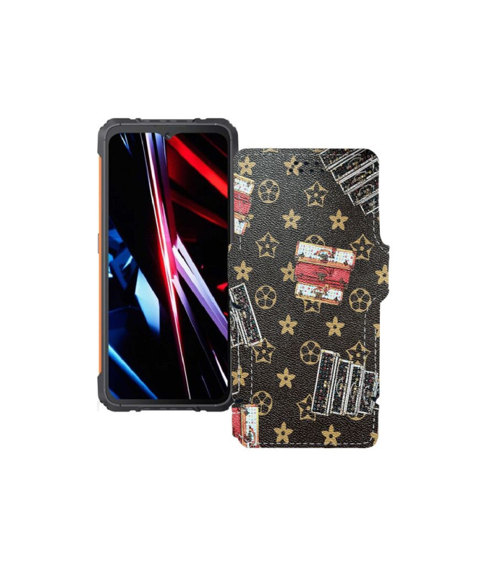 Чохол-книжка з екошкіри для телефону Cubot KingKong Ace 3