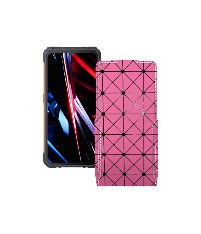 Чохол-флип з екошкіри для телефону Cubot KingKong Ace 3