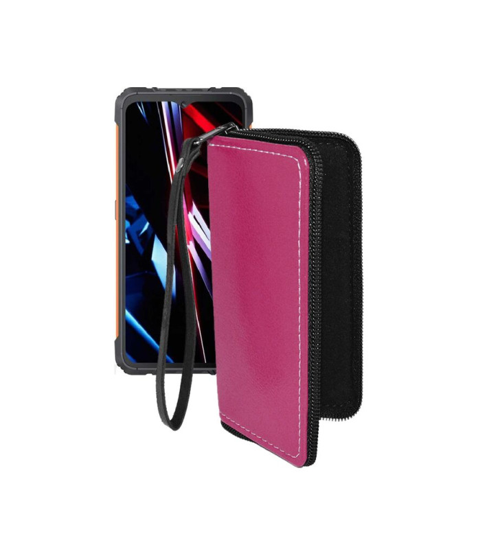 Чохол-гаманець з екошкіри для телефону Cubot KingKong Ace 3