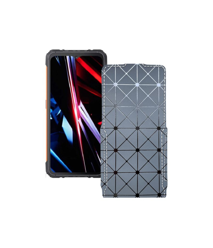 Чохол-флип з екошкіри для телефону Cubot KingKong Ace 3